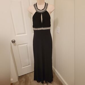 Elegant Black Evening Gown